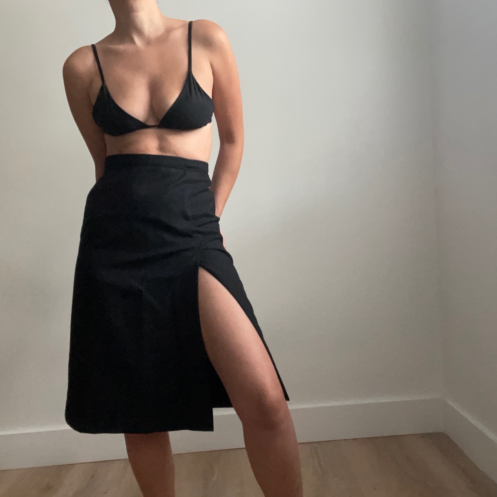Vintage wool skirt